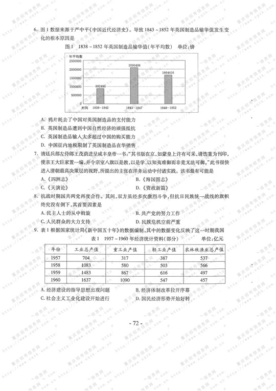 2013��߿��ĿƾC��ԇ�}���𰸣��ؑc������6��