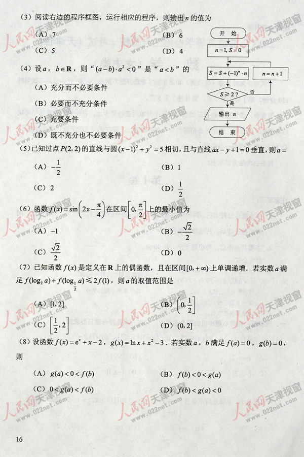 2013�߿�����ĿƔ�(sh��)�Wԇ�}���𰸣������棩��2��