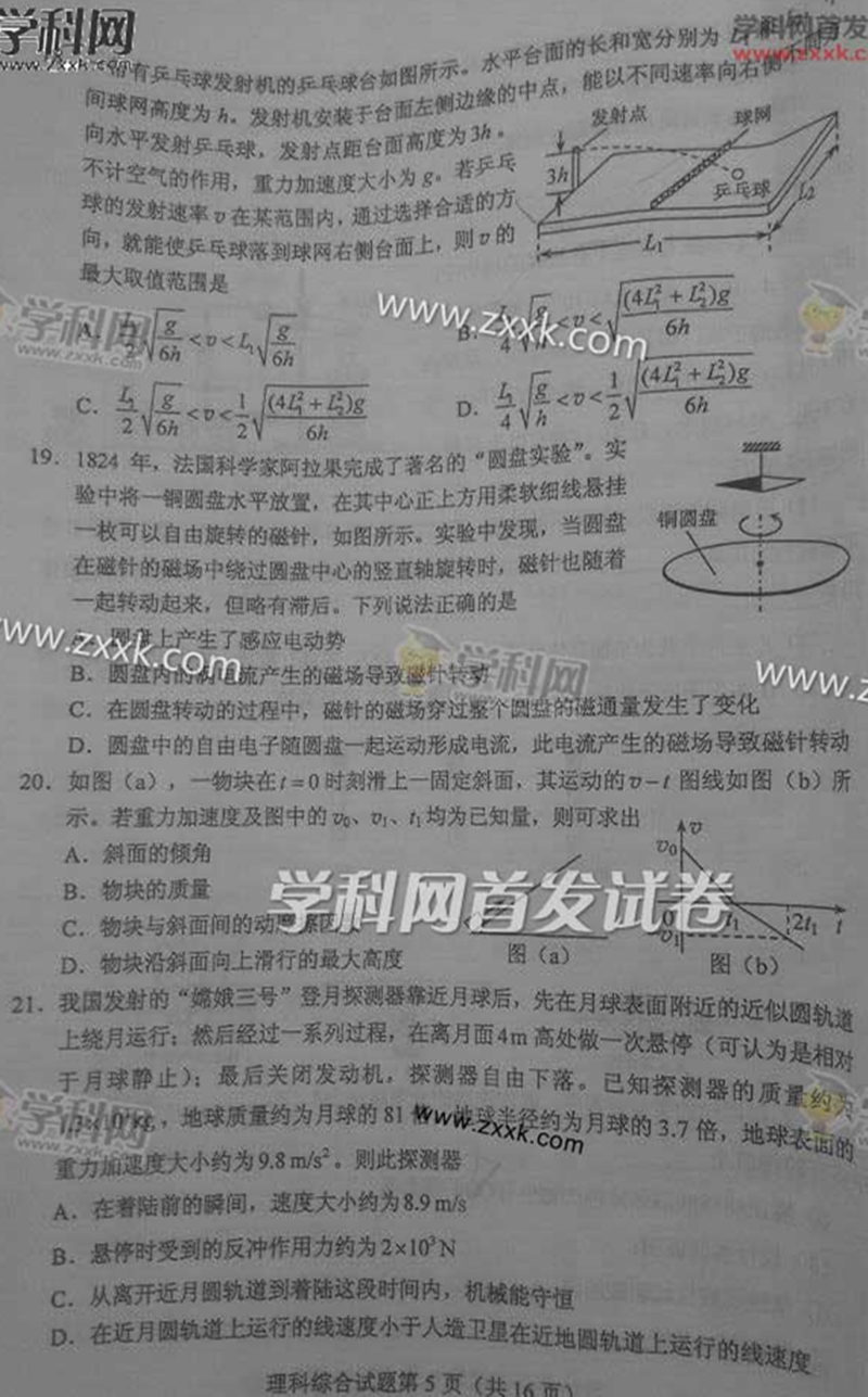 2015��ȫ��(gu��)���n��(bi��o)I���߿����Cԇ�}��5��