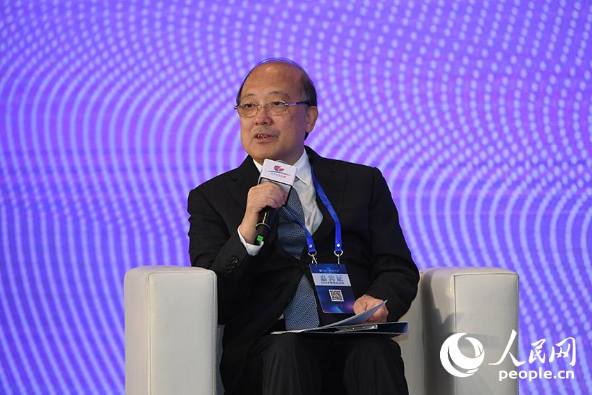 中國科學(xué)院院士、南方科技大學(xué)原校長陳十一。人民網(wǎng)記者 翁奇羽 攝