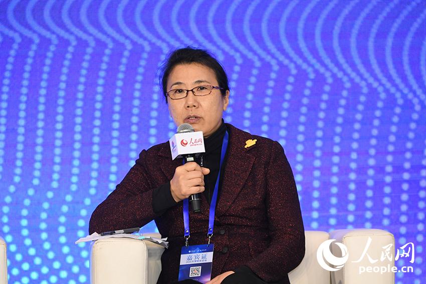 中國石油大學（北京）副校長吳小林。人民網記者 翁奇羽 攝