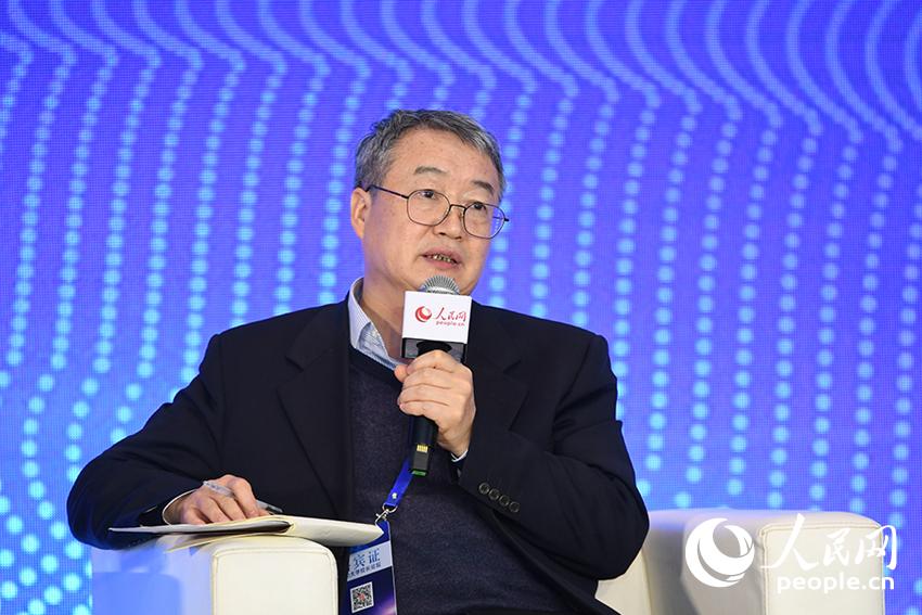 北京航空航天大學副校長黃海軍。人民網記者 翁奇羽 攝