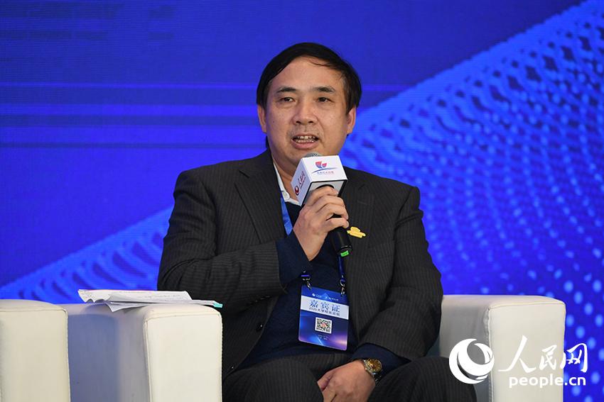 惠州學(xué)院副校長劉國棟。人民網(wǎng)記者 翁奇羽 攝