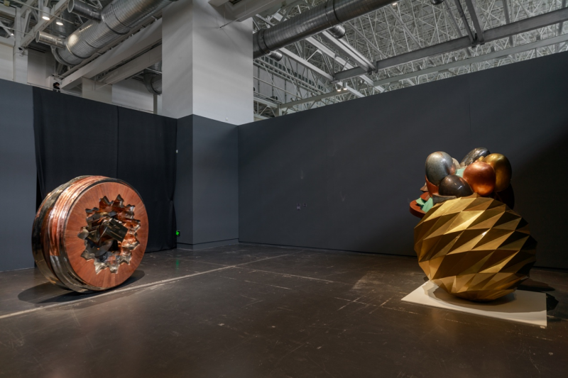 “青春萬(wàn)歲——新中國(guó)美術(shù)的青年時(shí)代”展覽現(xiàn)場(chǎng)。中央美術(shù)學(xué)院供圖