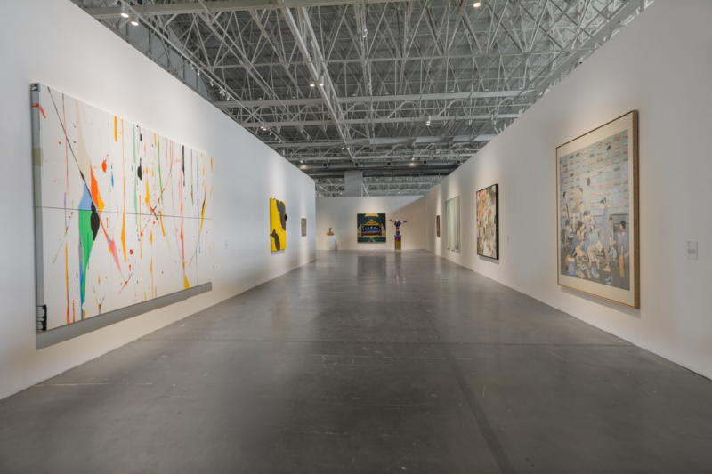 “青春萬歲——新中國美術(shù)的青年時代”展覽現(xiàn)場。中央美術(shù)學(xué)院供圖