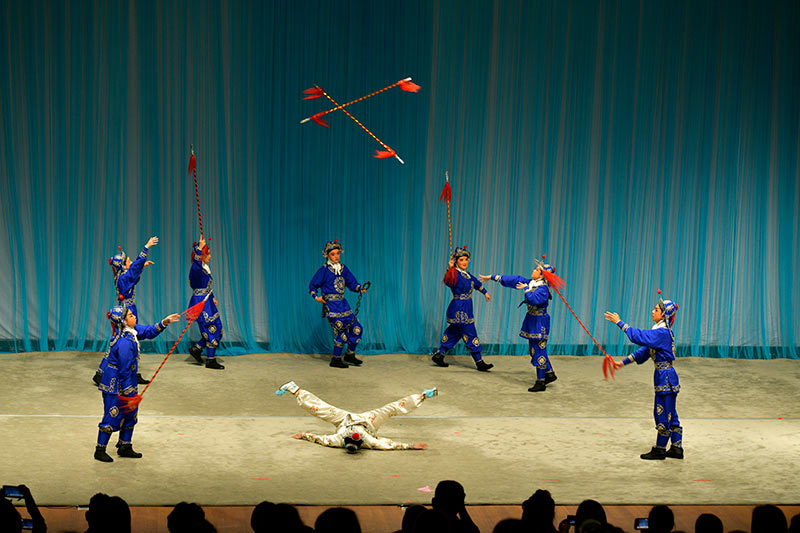 新編校園劇《謝道韞》。學(xué)校供圖