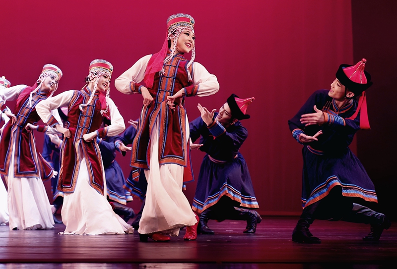 2023年北京大學(xué)生舞蹈節(jié)閉幕演出。主辦方供圖