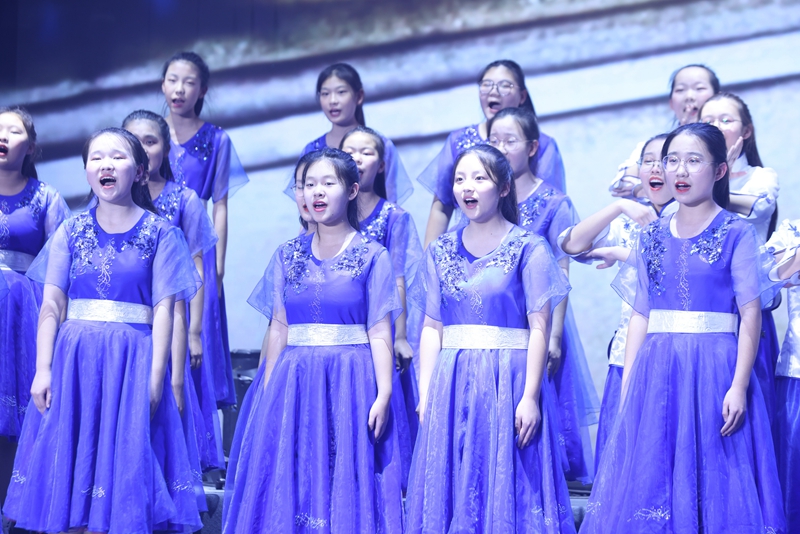 北京市大興區(qū)舉辦首屆京津冀校園春晚。大興區(qū)教育融媒體中心供圖