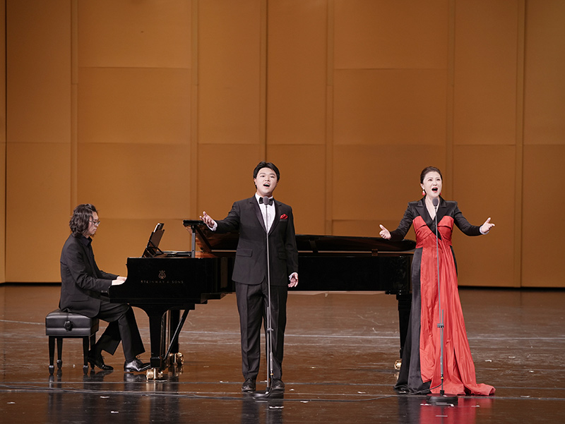 音樂(lè)黨課現(xiàn)場(chǎng)。學(xué)校供圖