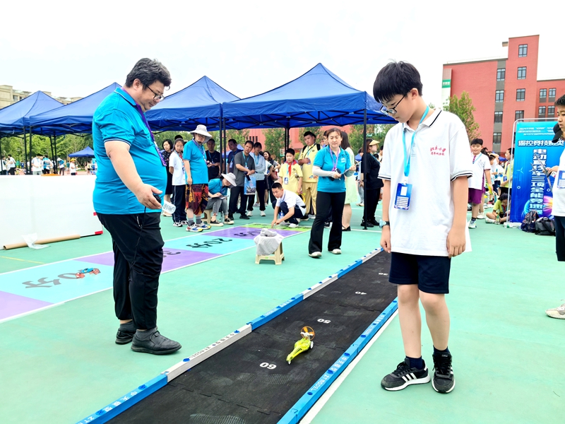 比賽現(xiàn)場。閆一鳴攝