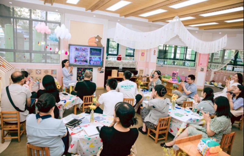 “漸進式陪伴周”家園活動。園方供圖