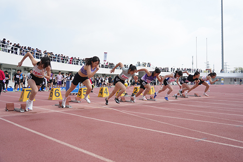 北京市朝陽區(qū)“雙奧朝陽”第六十五屆中小學春季田徑運動會。北京市朝陽區(qū)青少年活動中心供圖