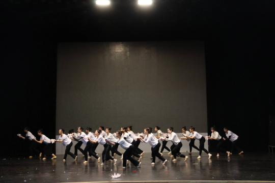 舞劇《運(yùn)》排練照