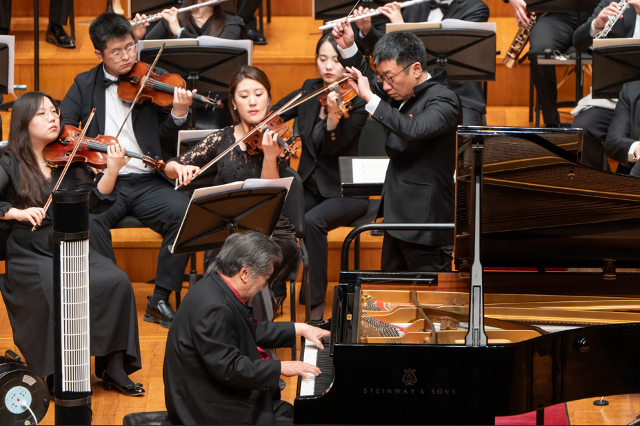 音樂會(huì)現(xiàn)場(chǎng)。學(xué)校供圖