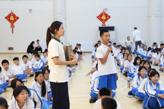 “能源報國”主題宣講活動現(xiàn)場。校方供圖