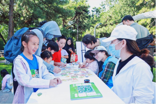 活動現(xiàn)場。中國兒童中心供圖