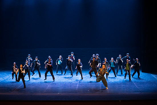 演出現(xiàn)場。學(xué)校供圖