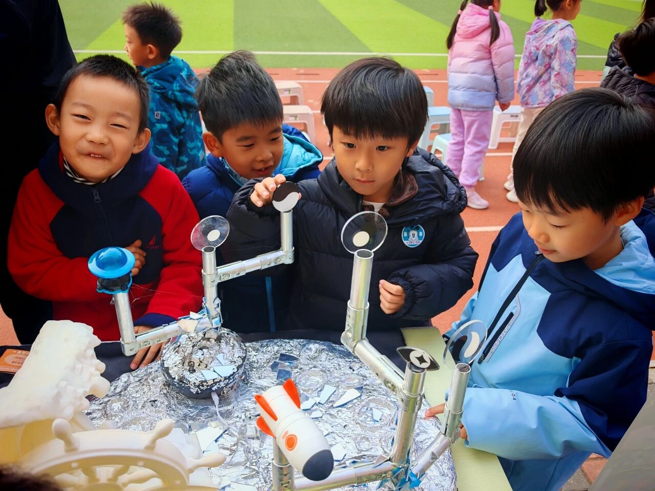 活動現(xiàn)場。學(xué)校供圖