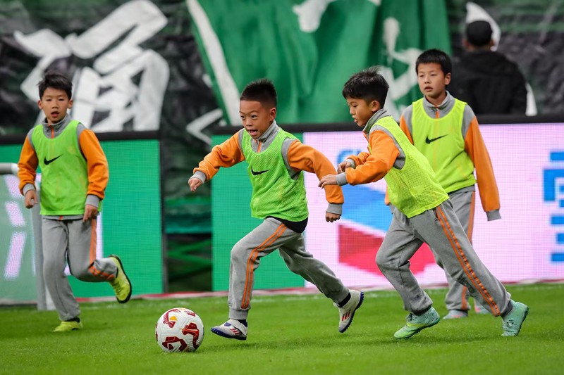 京城少年圓夢(mèng) “班超”聯(lián)賽。北京市教委供圖