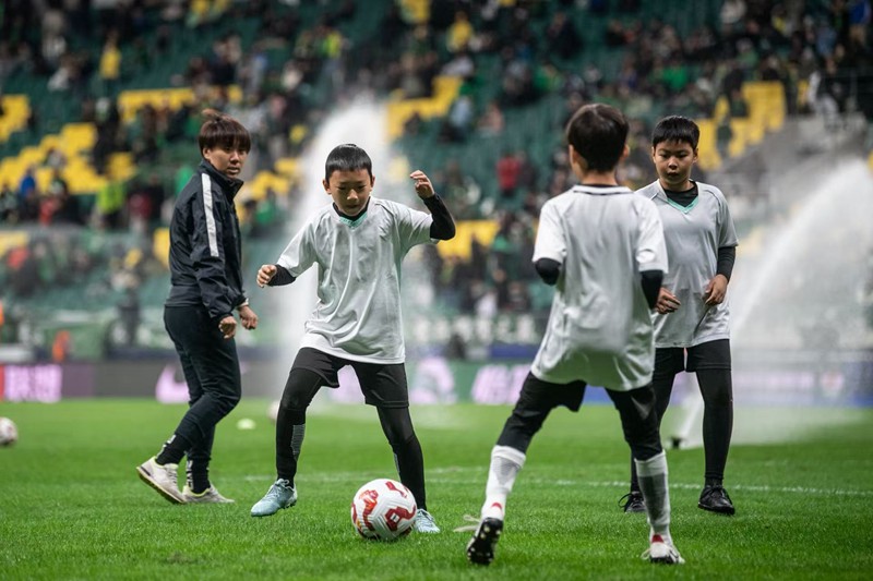 京城少年圓夢 “班超”聯(lián)賽。北京市教委供圖