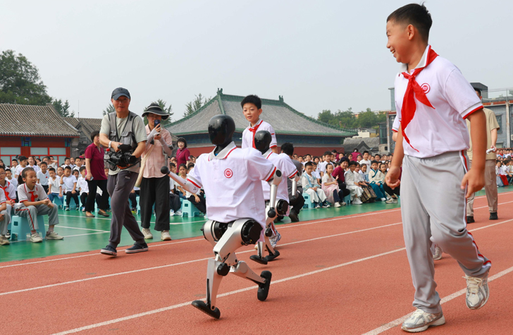 府學(xué)胡同小學(xué)舉行秋季開學(xué)典禮