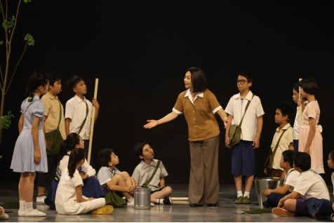 原創(chuàng)校園劇《銀杏樹(shù)下》。校方供圖