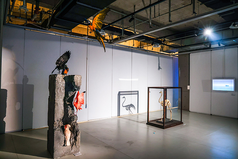 展會現(xiàn)場。學(xué)校供圖