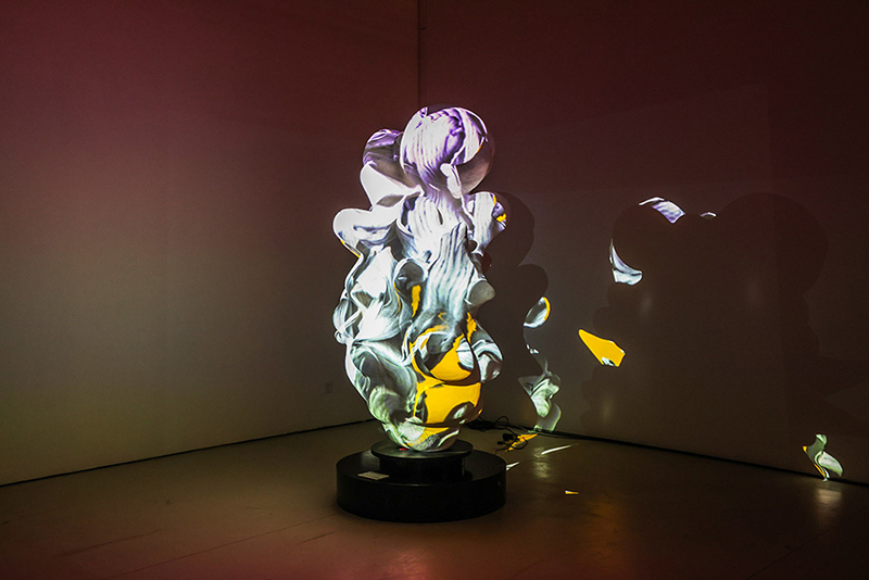 展會現(xiàn)場。學校供圖