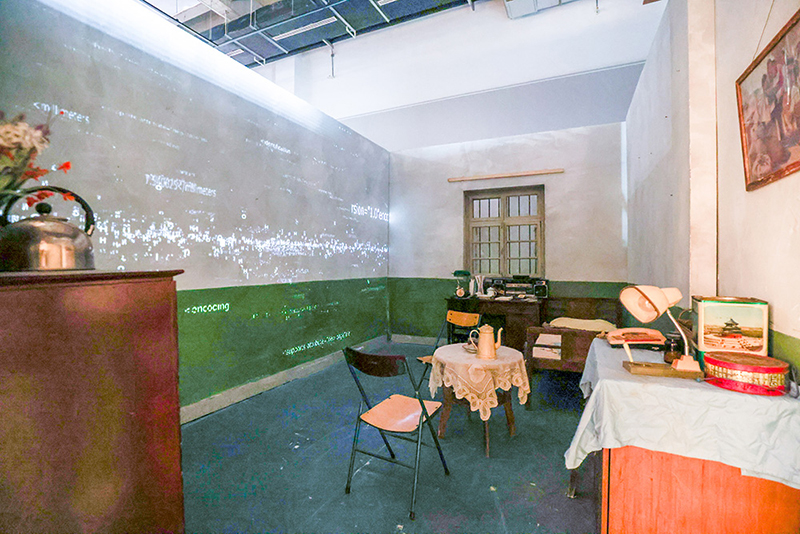 展會現(xiàn)場。學(xué)校供圖