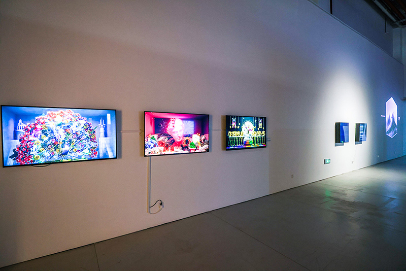 展會現(xiàn)場。學(xué)校供圖