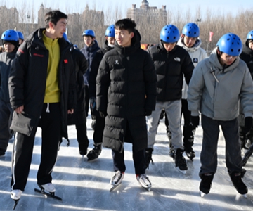 武大靖任教吉林大學冰雪運動微專業(yè)