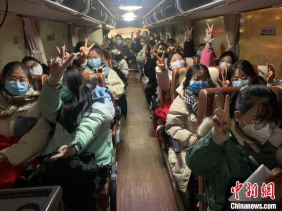 圖為“考研直通車”?！￡勎髦嗅t(yī)藥大學(xué) 供圖