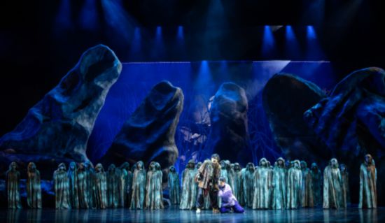 中國音樂學(xué)院制作歌劇《原野》公演劇照