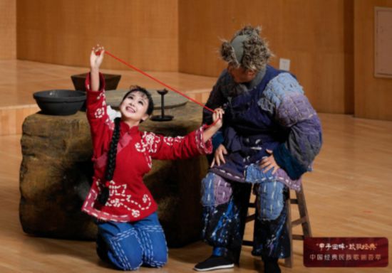 中國經(jīng)典民族歌劇復(fù)排劇照