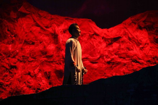 音樂劇《大釗先生》劇照——大釗先生臨刑前