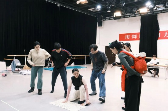 《黃蝴蝶》創(chuàng)排階段