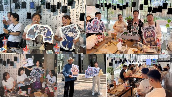 大學(xué)生與村民互訪交流討論會