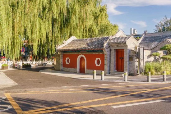 德勝門內(nèi)大街空間品質(zhì)綜合提升項(xiàng)目竣工后實(shí)景圖